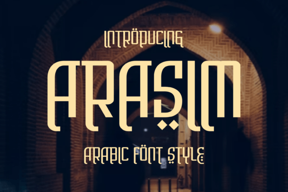 Arasim Display Font for Bold Brand Campaigns
