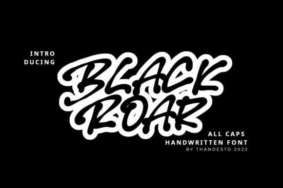 Black Roar Font Review: A Bold Display Typeface for Modern Brands