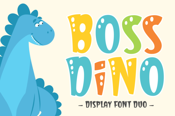 Boss Dino Font for Creative Web Projects