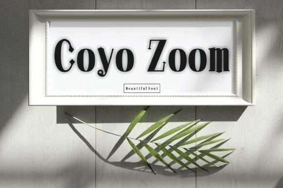 Coyo Zoom Font for Business Branding