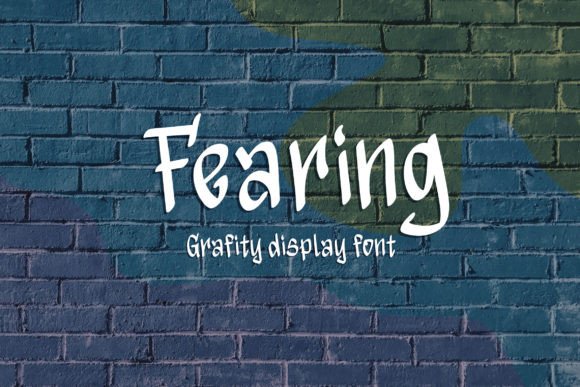 Fearing: A Bold Display Font for Web Design