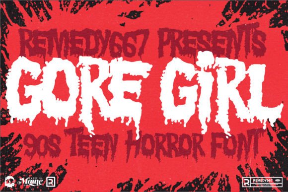 Gore Girl Font for Bold Branding