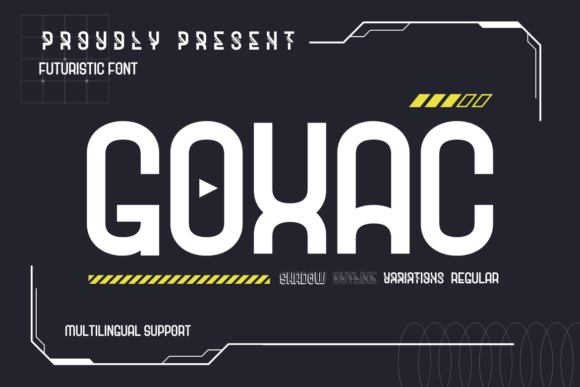 Goxac Font for Creative Projects