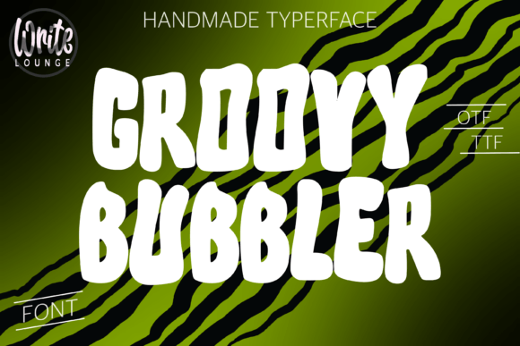 Groovy Bubbler Font for Web Design