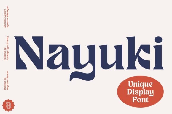 Launch Bold Campaigns with the Nayuki Display Font