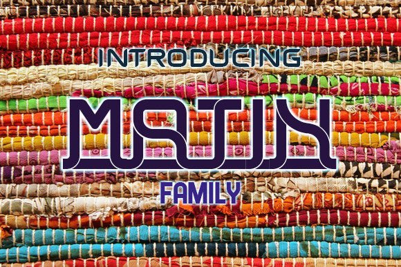 Matin Font for Stylish Design