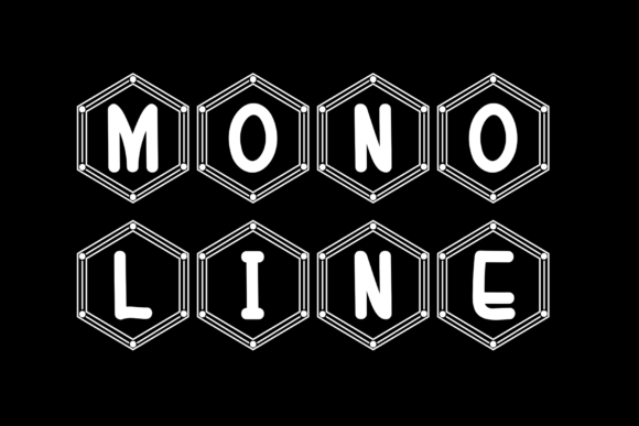 Monoline Font for Business Branding