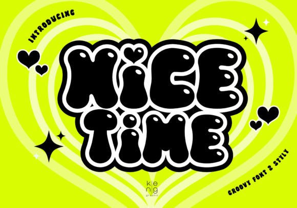 Nice Time Font for Creative Projects