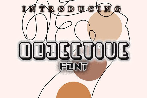 Objective Font for Bold Design