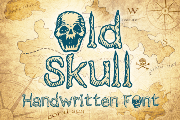 Old Skull Font for Creative Brands