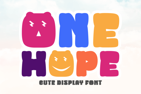 One Hope Font for Creative Brands