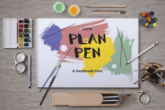 Plan Pen: A Quirky Display Font for Web Design