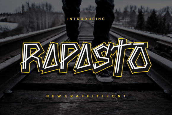 Rapasto: A Bold Display Font