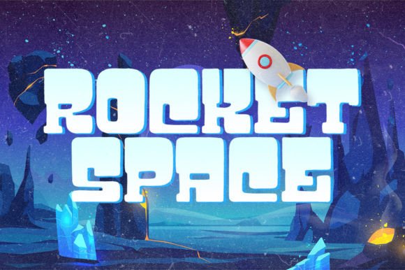 Rocket Space Font for Creative Projects