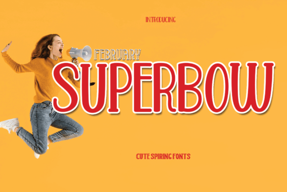 Superbow Font for Creative Design