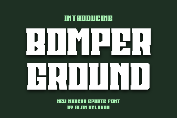 Using Bomper Ground Typeface for Bold Brand Identity