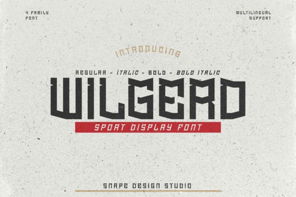 Wilgerd Font for Creative Projects