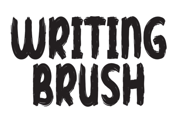 Writing Brush Font